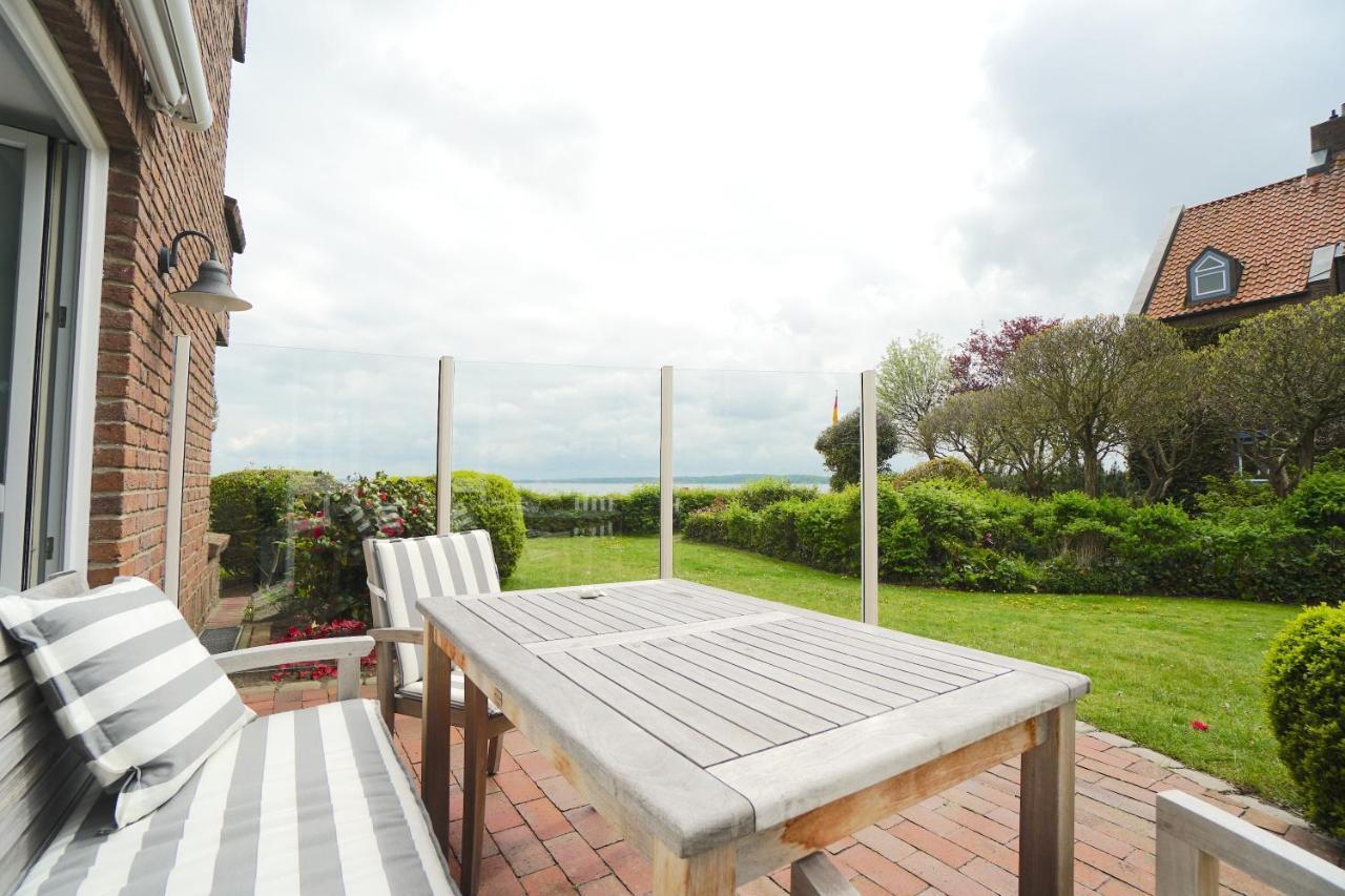 Ferienwohnung Strandhuepfer - Direkt Am Meer 엑케른포르데 외부 사진